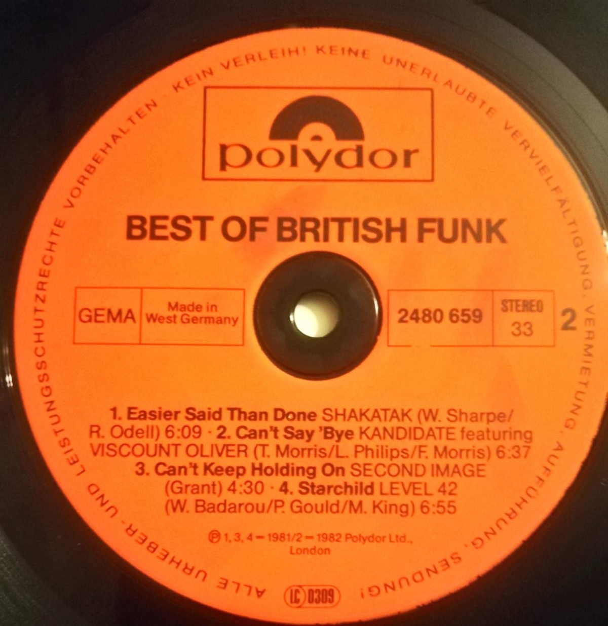 Best Of British Funk LP Plak - Görsel 4