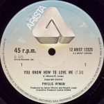 Phyllis Hyman – You Know How To Love Me 12” Maxi Single Plak - Görsel 2