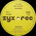 Sheena – Shotgun (The Pre-Re-Mix) 12'' Maxi Single Plak - Görsel 2