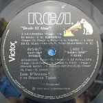 Juan D'Arienzo Y Su Orquesta Típica – Desde El Alma LP Plak (Tango) - Görsel 3