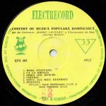 Orchestra Barbu Lăutaru A Filarmonicii De Stat «George Enescu» – Concert De Muzică Populară Romînească LP Plak - Görsel 4