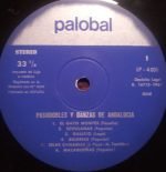 Pasodobles Y Danzas de Andalucia LP Plak - Görsel 3