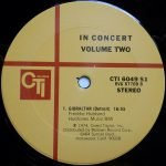 Herbie Hancock / Freddie Hubbard / Stanley Turrentine / Ron Carter / Jack DeJohnette / Eric Gale – In Concert Volume Two LP Plak - Görsel 4