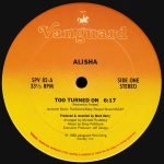 Alisha ‎– Too Turned On 12'' Maxi Single Plak