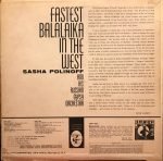 Sasha Polinoff And His Russian Gypsy Orchestra – Fastest Balalaika In The West LP Plak - Görsel 2
