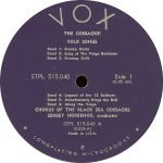 Chorus Of The Black Sea Cossacks – The Cossacks! LP Plak - Görsel 2