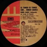 Rubén Juárez – El Tango Es Tango Con... Ruben Juarez LP Plak (Tango) - Görsel 4