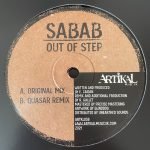 Sabab – Out Of Step / Quasar Remix 10” Single Plak