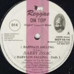 Barry Issac – Babylon Falling 10” Single EP Plak