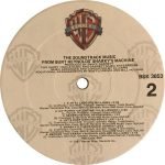 The Soundtrack Music From Burt Reynolds Sharky's Machine LP Plak - Görsel 6