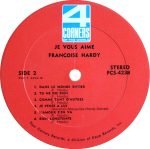 Françoise Hardy – Je Vous Aime LP Plak - Görsel 4