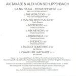 Aki Takase & Alex von Schlippenbach – Piano Duets • Live In Berlin 93/94 CD - Görsel 2