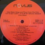 Chet Baker – Chet Baker Sings And Plays From The Film "Let's Get Lost" LP Plak - Görsel 3