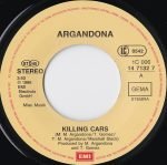Argandoña – Killing Cars 45lik Plak (Main theme from the movie Killing Cars Original Soundtrack) - Görsel 2