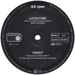 Fancy – Latin Fire 12" Maxi Single Plak - Görsel 2