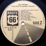 Roy Brown – I Feel That Young Man's Rhythm LP Plak - Görsel 4