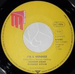 Werner Böhm Straight Ahead – I'm A Winner 45lik Plak - Görsel 2