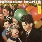 "Moscow Nights" Popular Russian Hits LP Plak