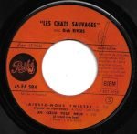 Les Chats Sauvages – Laissez-Nous Twister 45lik Plak EP - Görsel 3