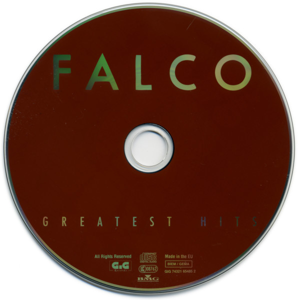 Falco Greatest Hits Cd Deform Müzik