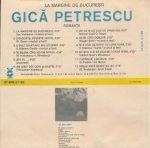 Gică Petrescu – La Margine De București - Romanțe LP Plak - Görsel 2