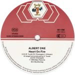 Albert One – Heart On Fire 12'' Maxi Single Plak - Görsel 2