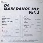 DA Maxi-Dance-Mix Vol. 3 LP Plak - Görsel 3