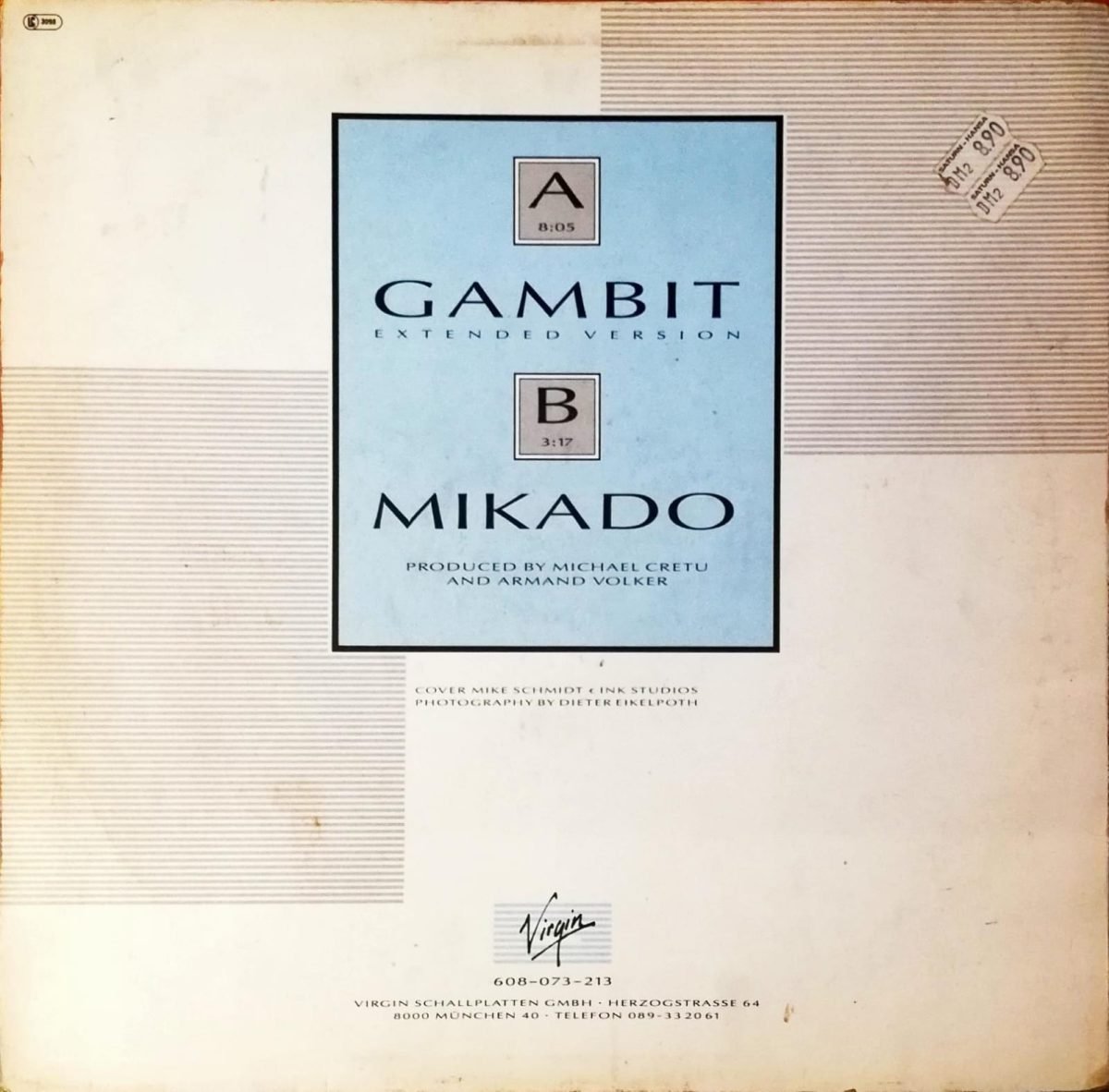 Cretu – Gambit 12'' Maxi Single Plak - Görsel 2