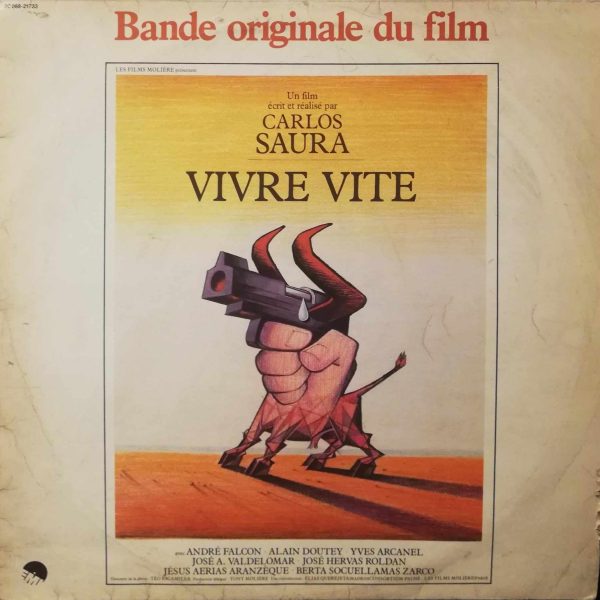 Bande Originale Du Film "Vivre Vite" LP Plak