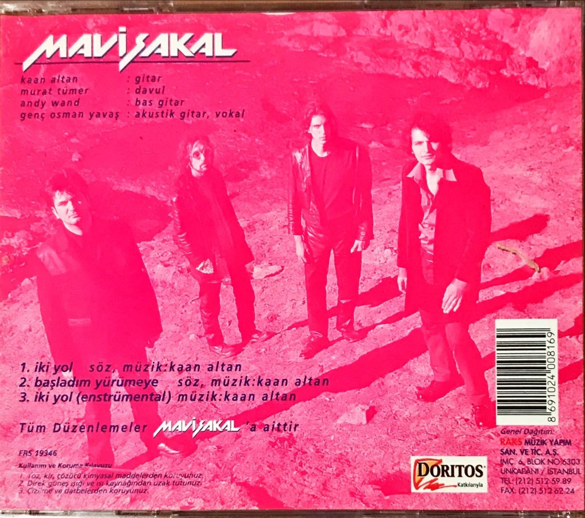 MAVİSAKAL – İki Yol CD - Görsel 2