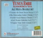 Ali Rıza Bozkurt – Yunus Emre Amerika'da CD - Görsel 2