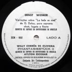 Ernst Widmer / Willy Corrêa de Oliveira / Aylton Escobar / Bruno Kiefer  / Raul Do Vale – I Bienal De Música Contemporânea - Disco 2 LP Plak - Görsel 3