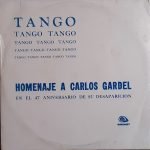 Carlos Gardel ‎– Tango LP Plak
