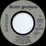 Survivor – Eye Of The Tiger (Theme From Rocky III) 45lik Plak - Görsel 2