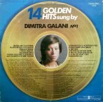 Dimitra Galani – 14 Golden Hits of Dimitra Galani No1 LP Plak - Görsel 2