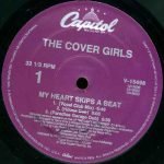The Cover Girls – My Heart Skips A Beat 12'' Maxi Single Plak (Early House) - Görsel 3
