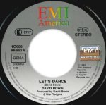 David Bowie – Let's Dance 45lik Plak - Görsel 3
