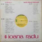 Ioana Radu – Romanțe Interpretate De Ioana Radu LP Plak 10'' - Görsel 2