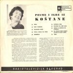 Divna Radić Đoković – Pesme I Igre Iz Pozorišnog Komada "Koštana" LP Plak - Görsel 3