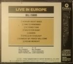 Bill Evans – Live In Europe CD - Görsel 2