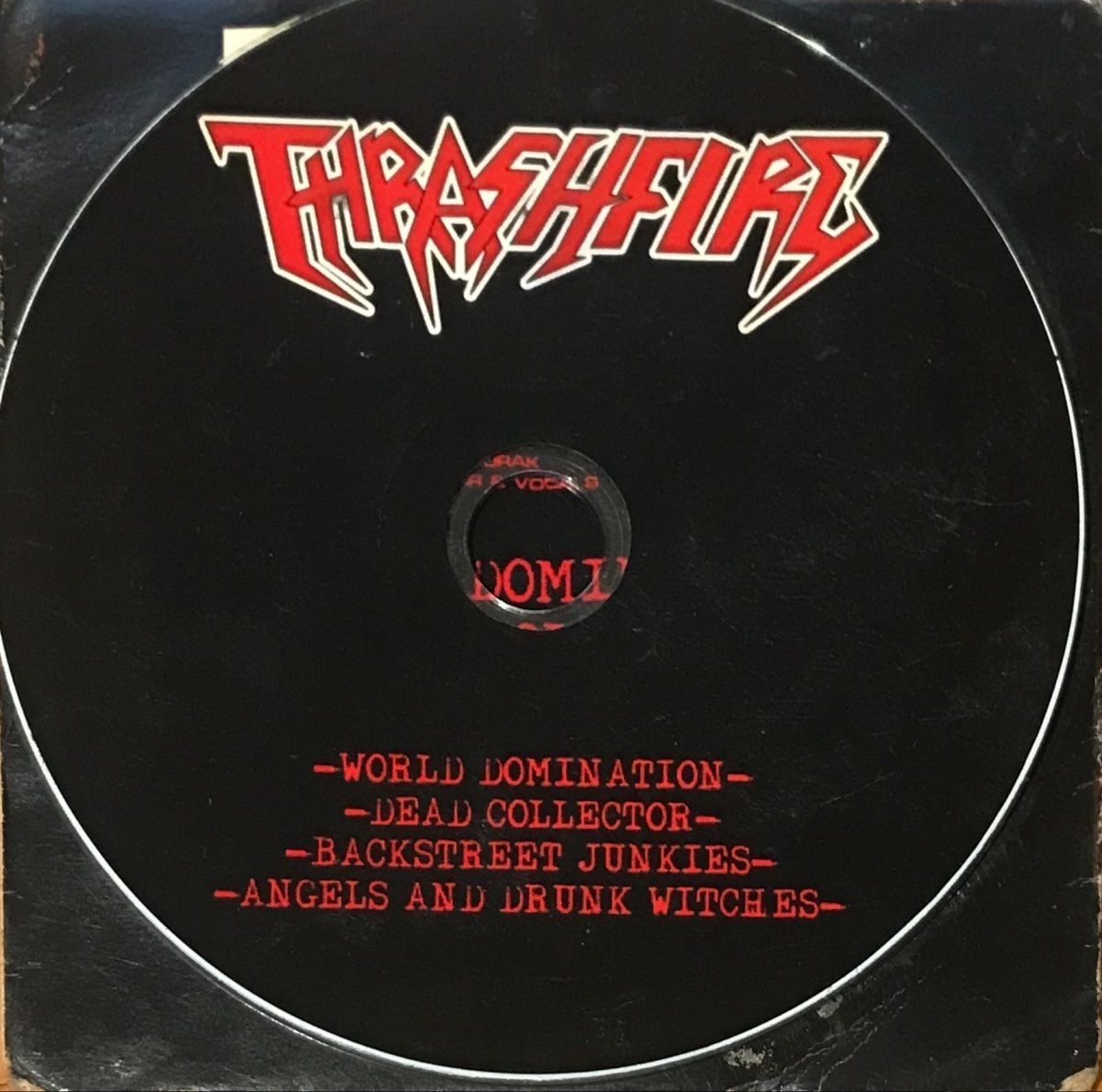 Thrashfire – World Domination CD Promo - Görsel 3