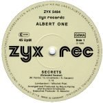 Albert One – Secrets 12'' Maxi Single Plak - Görsel 2