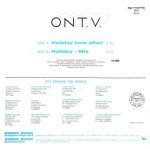On T.V. – Holiday Love Affair 12'' Maxi Single Plak - Görsel 3