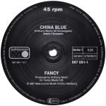 Fancy – China Blue 12'' Maxi Single Plak - Görsel 2