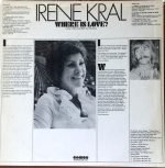 Irene Kral – Where Is Love? LP Plak - Görsel 2