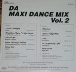 DA Maxi-Dance-Mix Vol. 2 LP Plak - Görsel 2