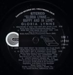 Gloria Lynne – Happy And In Love LP Plak - Görsel 2
