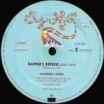 Sugarhill Gang ‎– Rapper's Delight 12'' Maxi Single Plak - Görsel 2