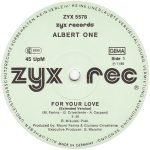 Albert One – For Your Love 12'' Maxi Single Plak - Görsel 2