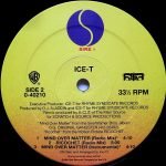 Ice-T – Ricochet / Mind Over Matter 12'' Maxi Single Plak - Görsel 4